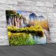 Turquoise Water Plitvice Lakes Croatia 2 Canvas Print Large Picture Wall Art