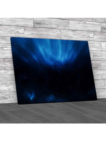 Space Stars Planets Canvas Print Large Picture Wall Art