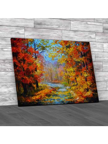 Oil Painting Landscape Canvas Print Large Picture Wall Art