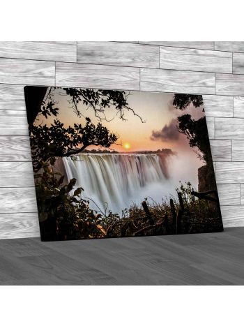 Victoria Falls 3 Canvas Print Large Picture Wall Art