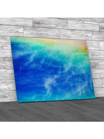 Grand Prismatic Spring At Yellowstone National Park Canvas Print Large Picture Wall Art